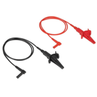 CONNECTING WIRE 1-FT  WITH CROCODILE CLIPS PAIR IN PAKISTAN