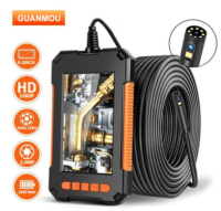 Industrial Endoscope Camera 1080P 4.3 "Single Dual Lens HD1080P Car Inspection Borescope IP68 Waterproof Sewer Camera With LED